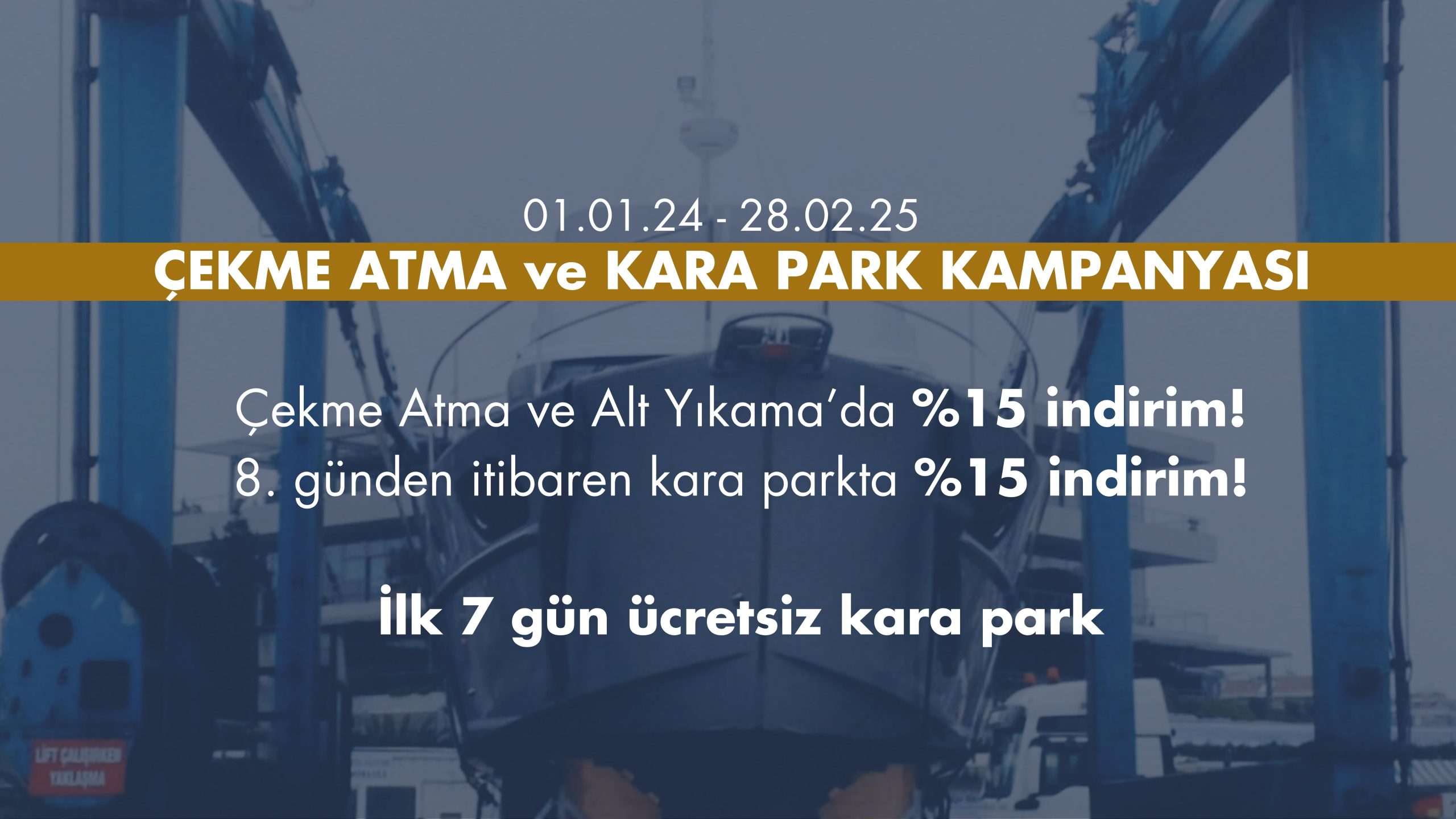 Ataköy Marina Çekme Atma Kampanyası Web Sitesi